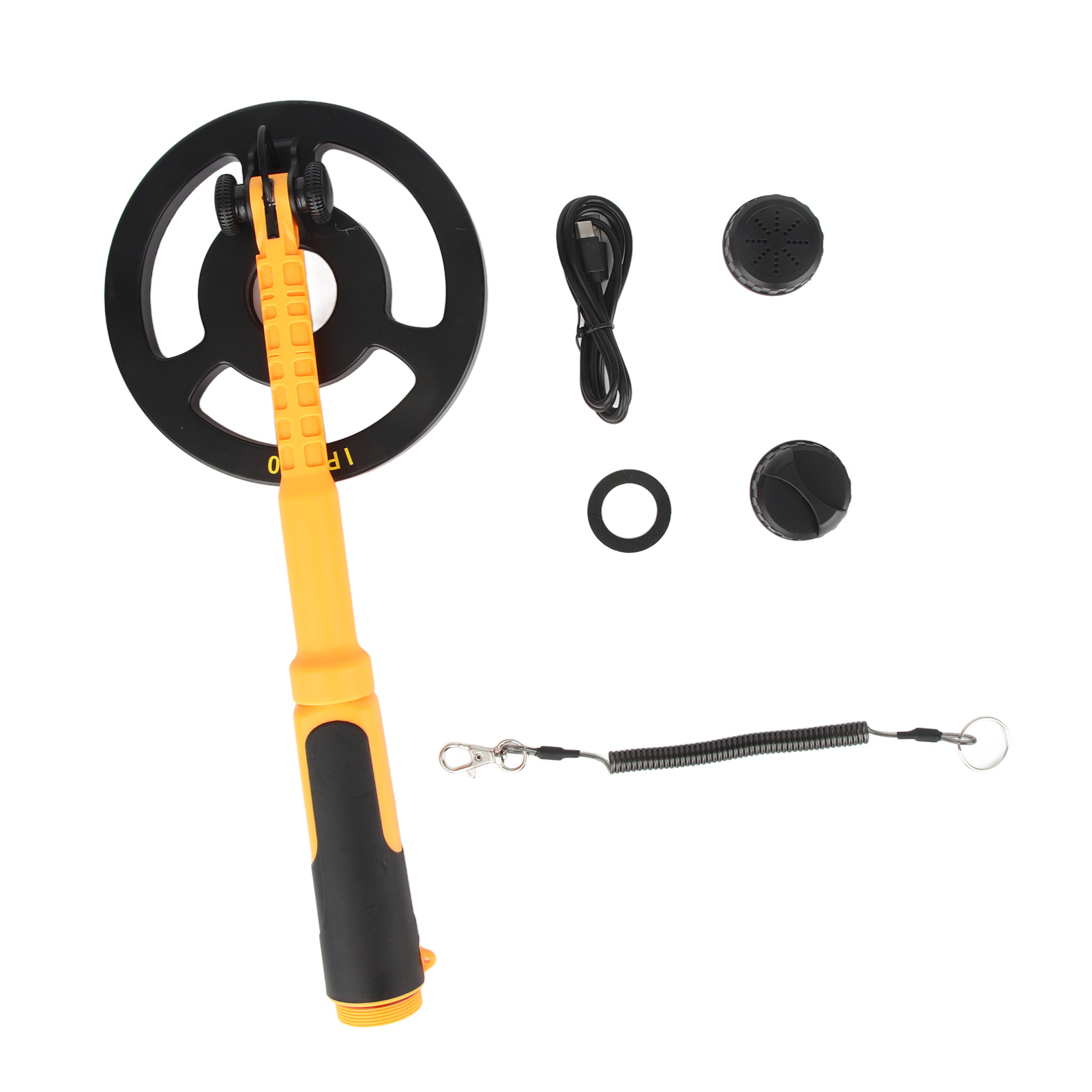 Wasserdichter Metalldetektor Ip68 60m 15cm Spule Mit Vibrationsfunktion Zum Tauchen Und Zur Schatzsuche