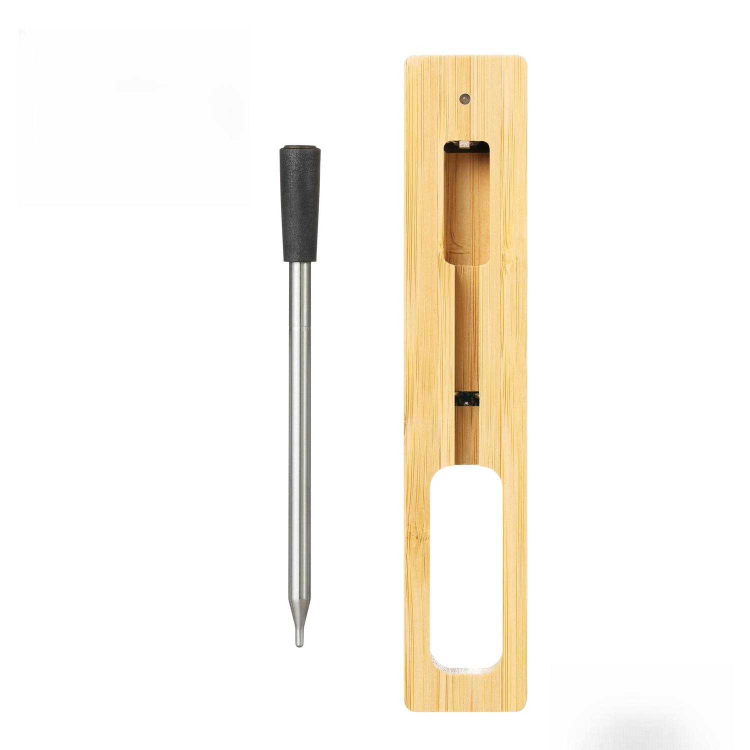 Ip68 Bluetooth-funkthermometer, Sonde Aus Edelstahl 304 Mit Aibbq Life App Für Grill Und Backofen
