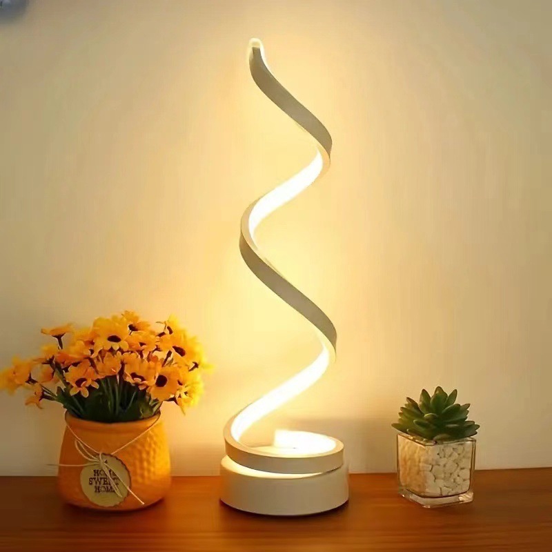 Led-schreibtischlampe Mit Verstellbarem Schwenkarm, Energiesparende Usb-beleuchtung Zum Lesen, Lernen Und Arbeiten Zu Hause