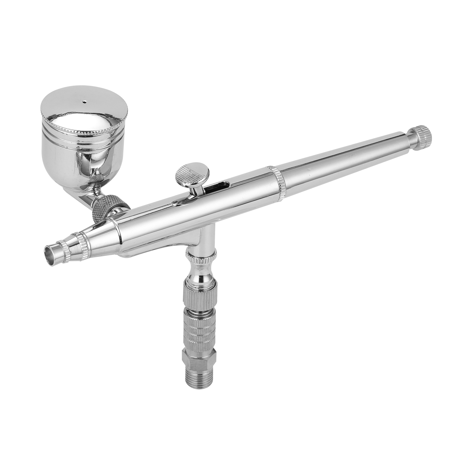 Professionelles Airbrush-set Für Modellbau Und Künstlerische Malerei Mit G1/8-adapter, Schraubenschlüssel, 2 Farbbechern, 2 Nadeln Und 2 Düsen.