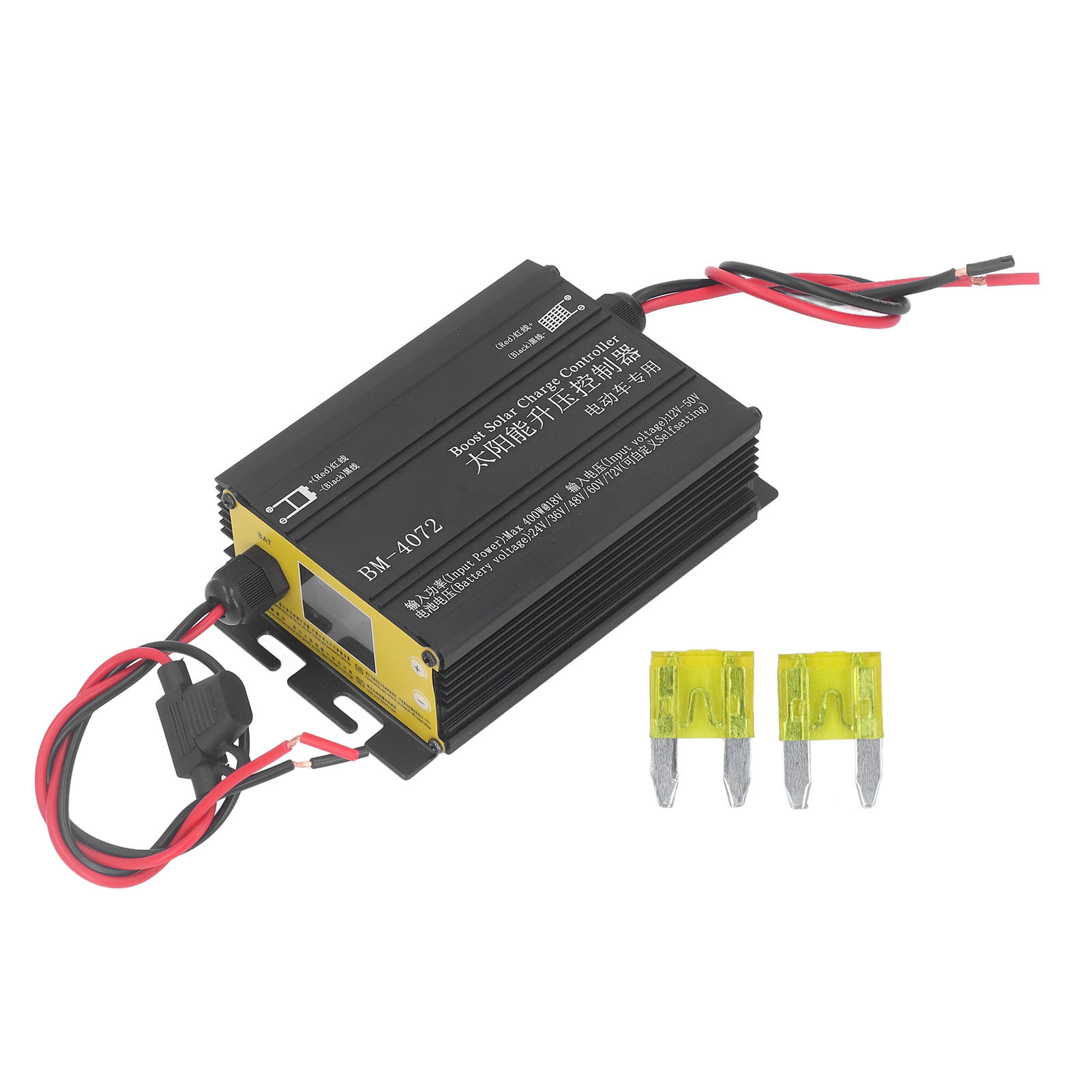 Mppt-solar-boost-controller Für 24v, 36v, 48v, 60v, 72v Batterien Von Elektroautos Und -fahrrädern (12-50v, 400w)