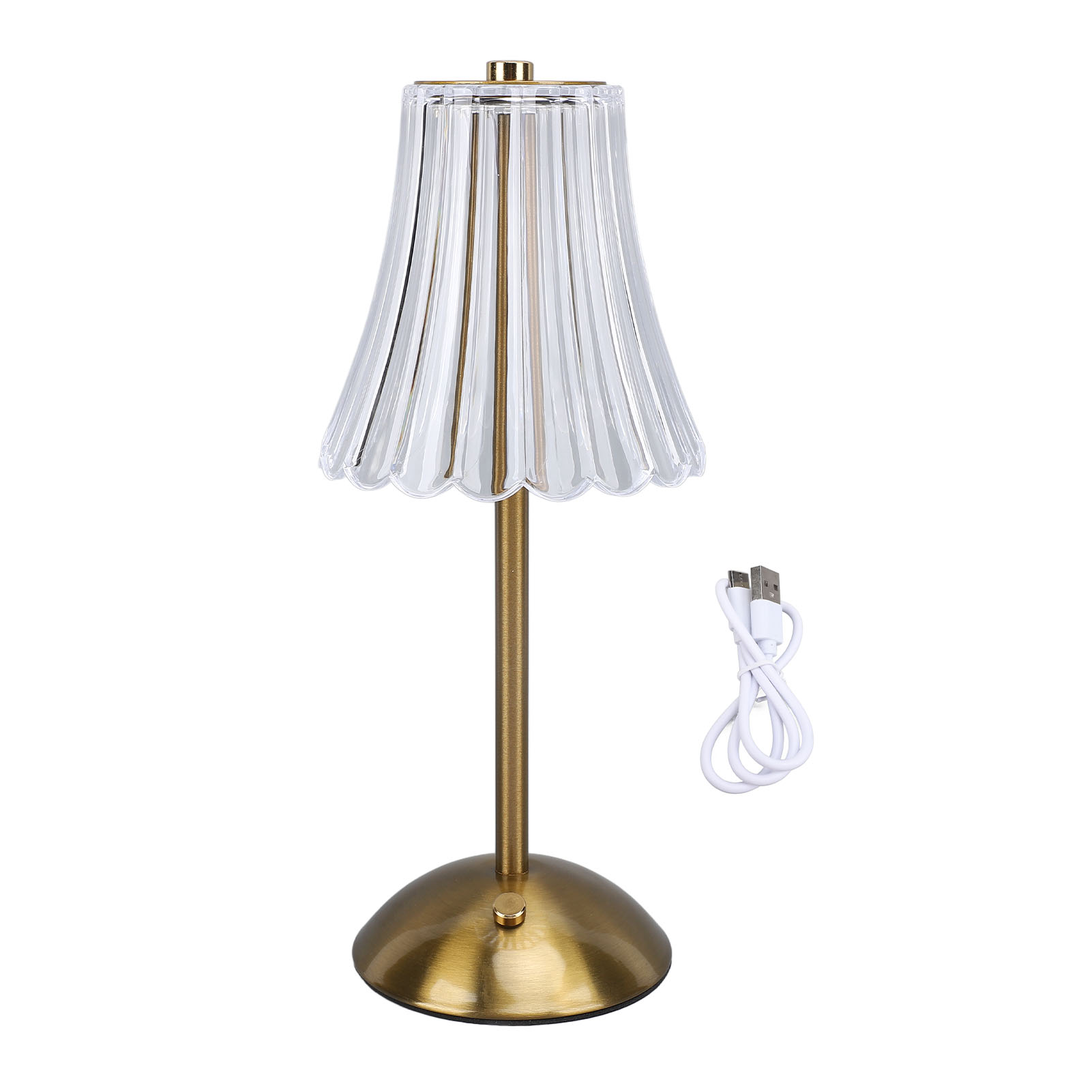 Kabellose Led-tischleuchte Mit 3 Farben, Einstellbarer Helligkeit, 2000 Mah Akku, Kleine Lampe, Ideal Für Schlafzimmer, Wohnzimmer Oder Bar.