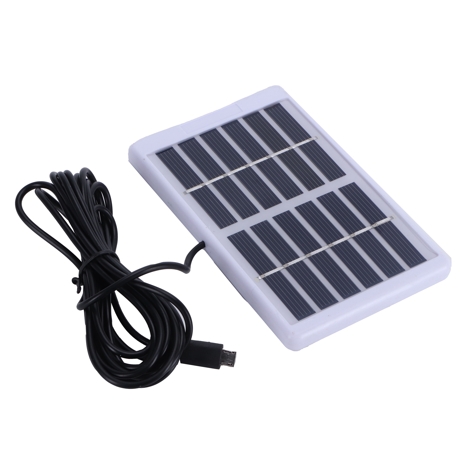 1,2-w-6-v-solarpanel Mit Micro-usb-anschluss, Polykristalline Silizium-solarladeplatine