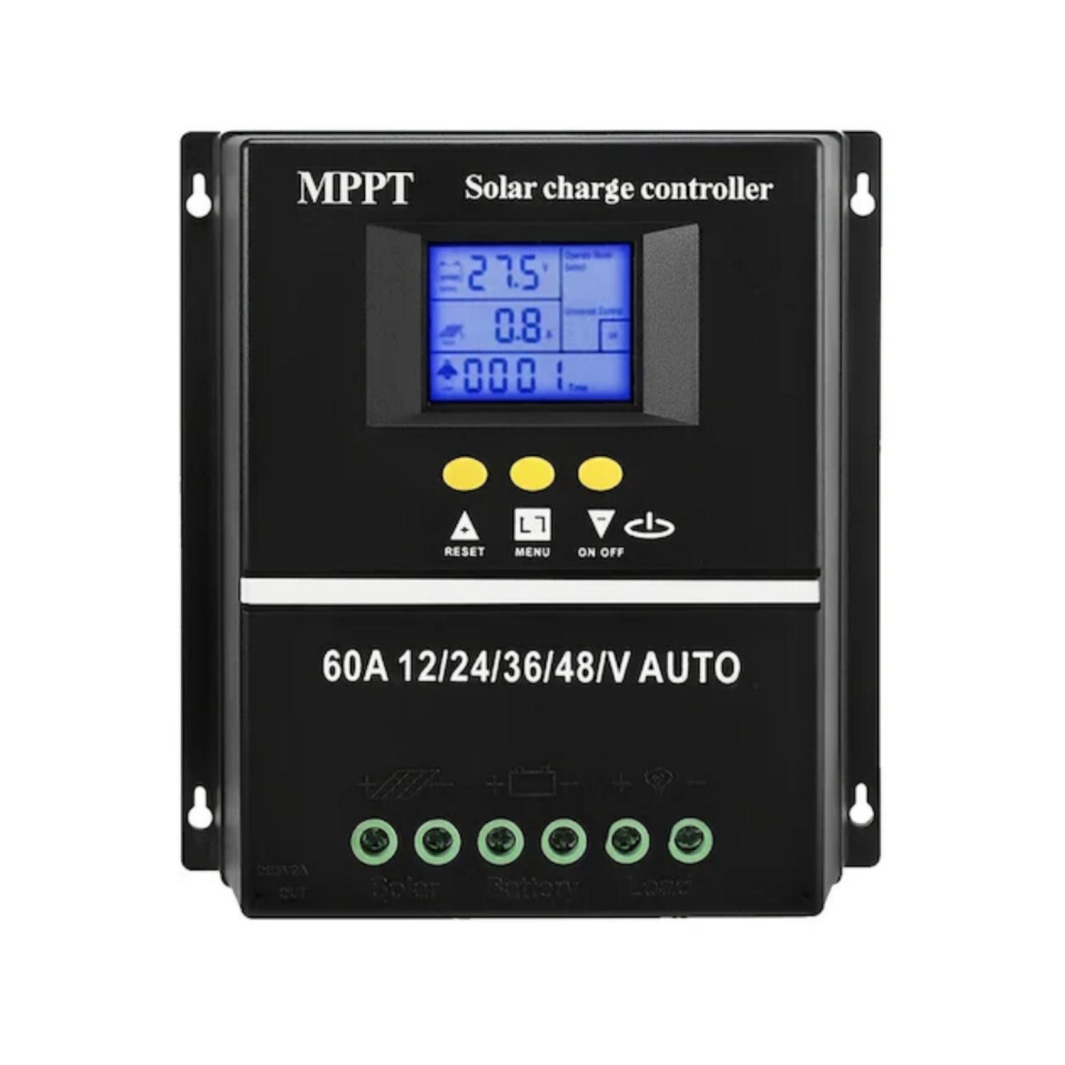 Spannungsidentifizierung Solar-mppt-regler Lcd-bildschirm Inselsystem Elektrische Energieerzeugungssysteme Für Wiederaufladbare Lithiumbatterie