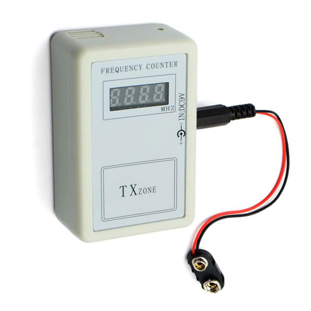 Frequenzlesegerät (250 Mhz–450 Mhz), Tragbares, Drahtloses Digitalmessgerät, Multifunktional, Kompatibel Mit Fernbedienung, Tester