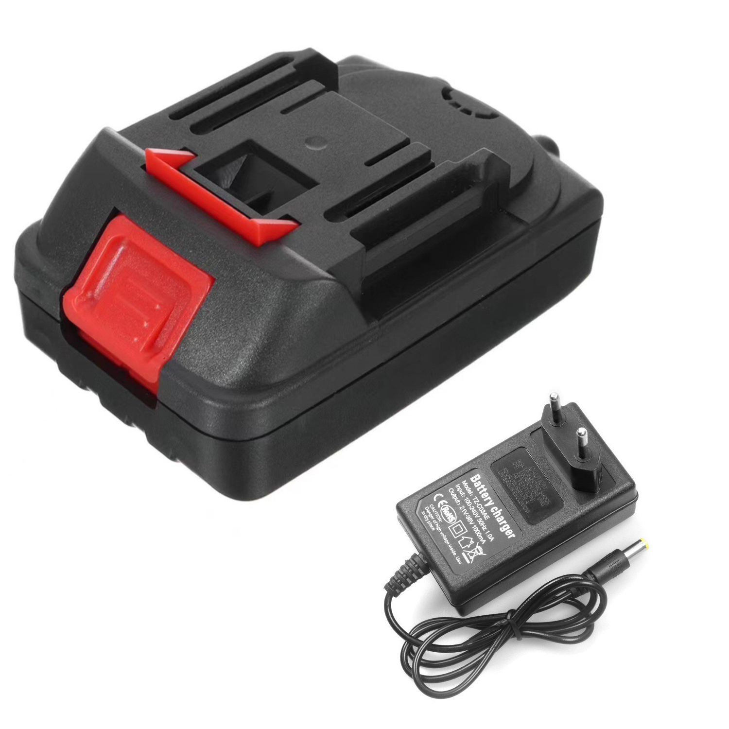 Netzteil + 1300-mah-akkus Für Wiederaufladbaren, Tragbaren Mini-winkelschleifer