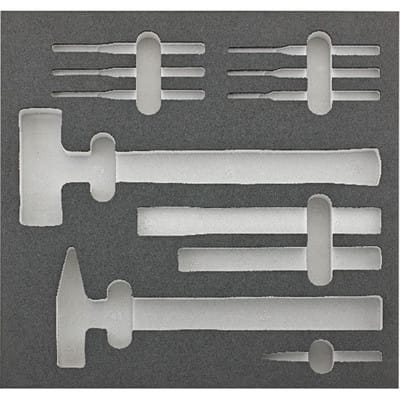 Modul 2/3 leer für Hammer und Meissel