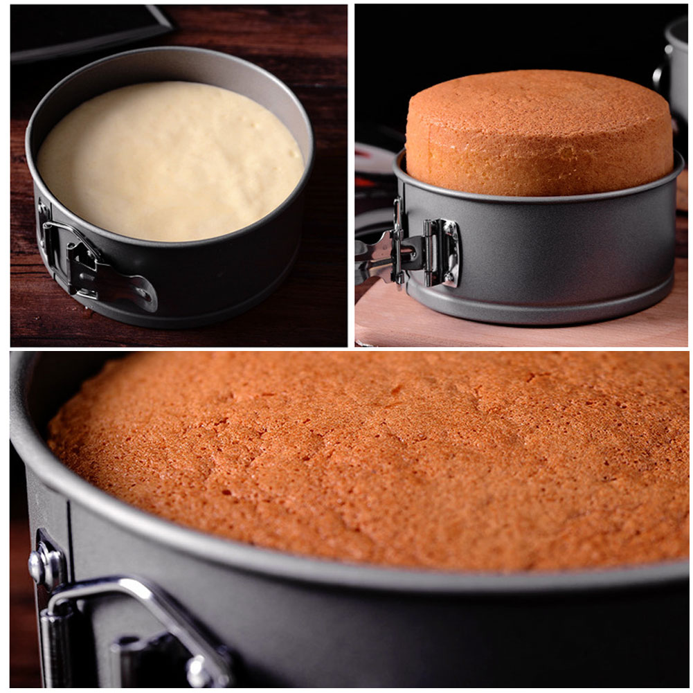 Runde Kuchenform Mit Herausnehmbarem Boden, 11, 18, 24 Cm, Antihaftbeschichtet, Für Käsekuchen Und Tarte
