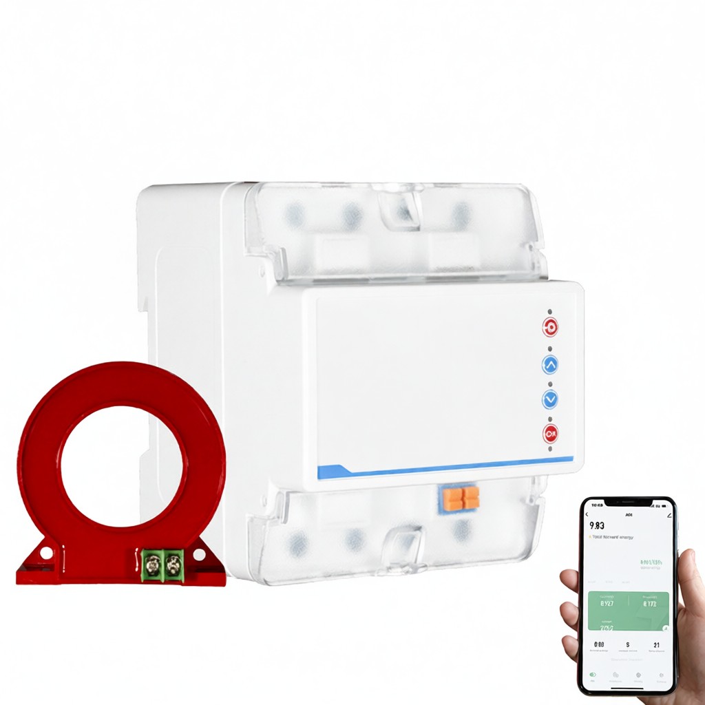 Tuya Smart Wifi-leistungsschalter Mit Automatischer Wiedereinschaltung, 3-phasen-4-w-zähler, Mehrfachem Schutz, Zeitprogrammierung Und Weiteren Funktionen