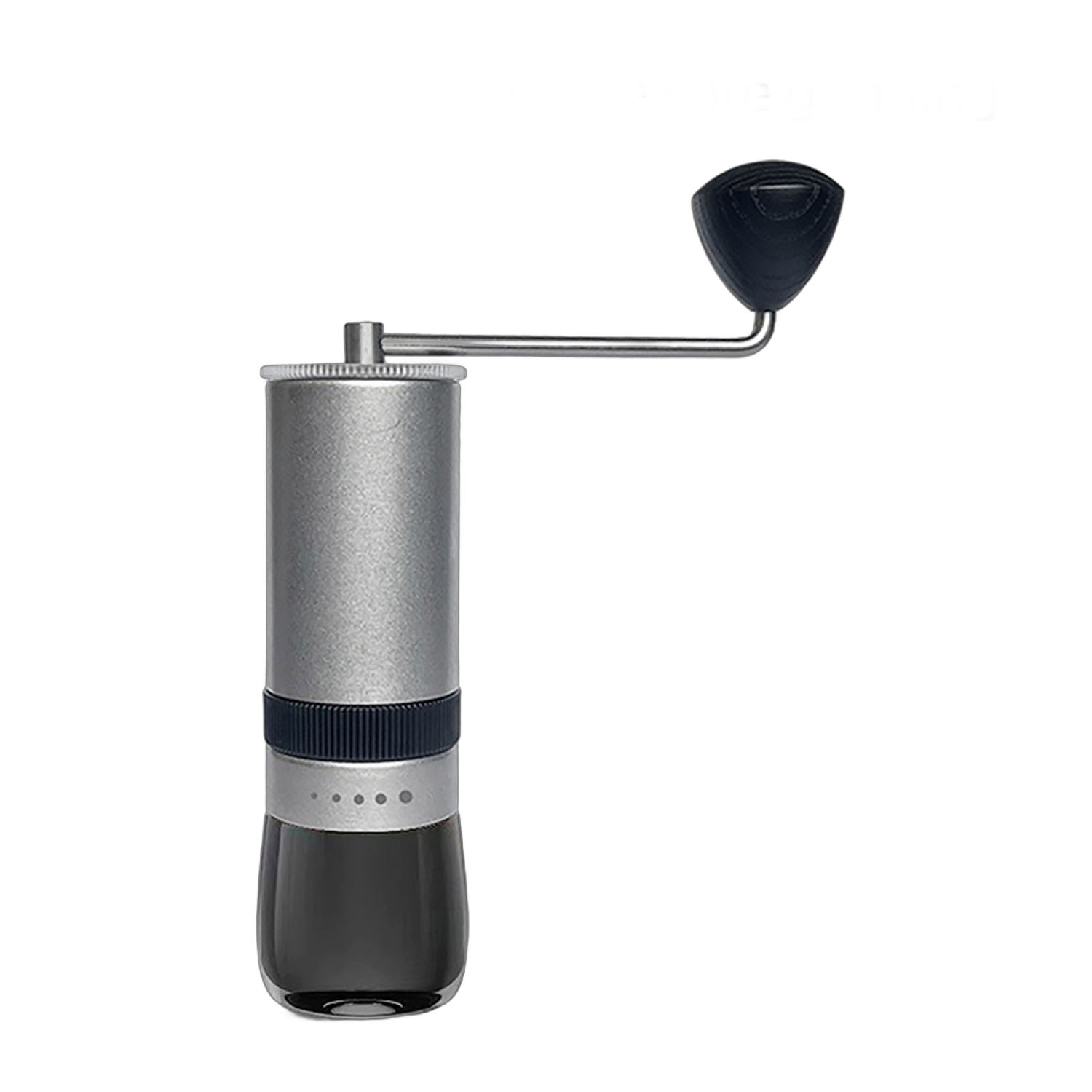 Cnc-gefräste Manuelle Kaffeemühle Aus Edelstahl, 5 Einstellungen Für Filterkaffee, Espresso Und French Press.