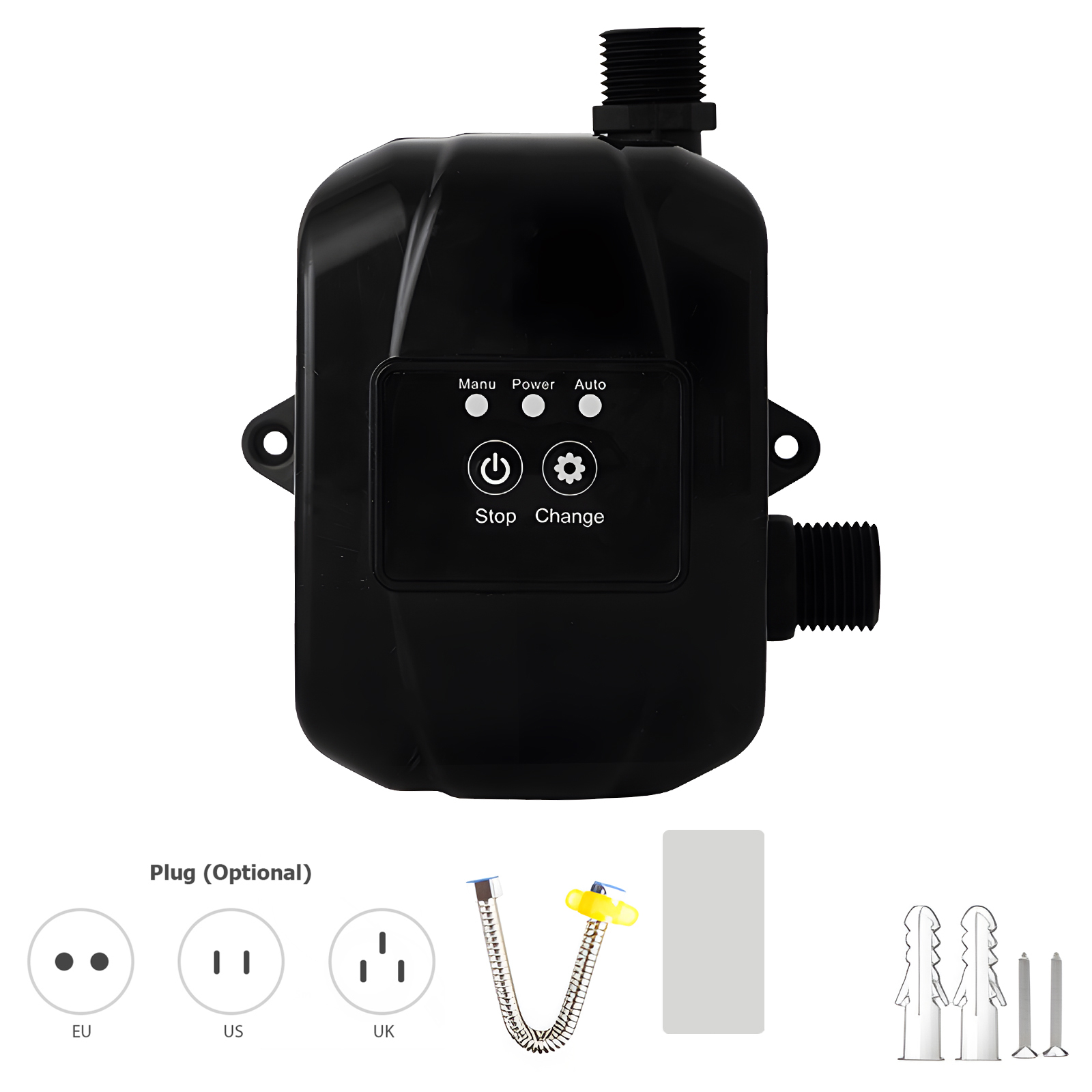 Automatische, Geräuscharme 24-v-druckerhöhungspumpe Für Den Hausgebrauch Mit 150 W Leistung, Maximale Förderhöhe 28 Meter, Kompatibel Mit Küchen- Und Gartensprengern