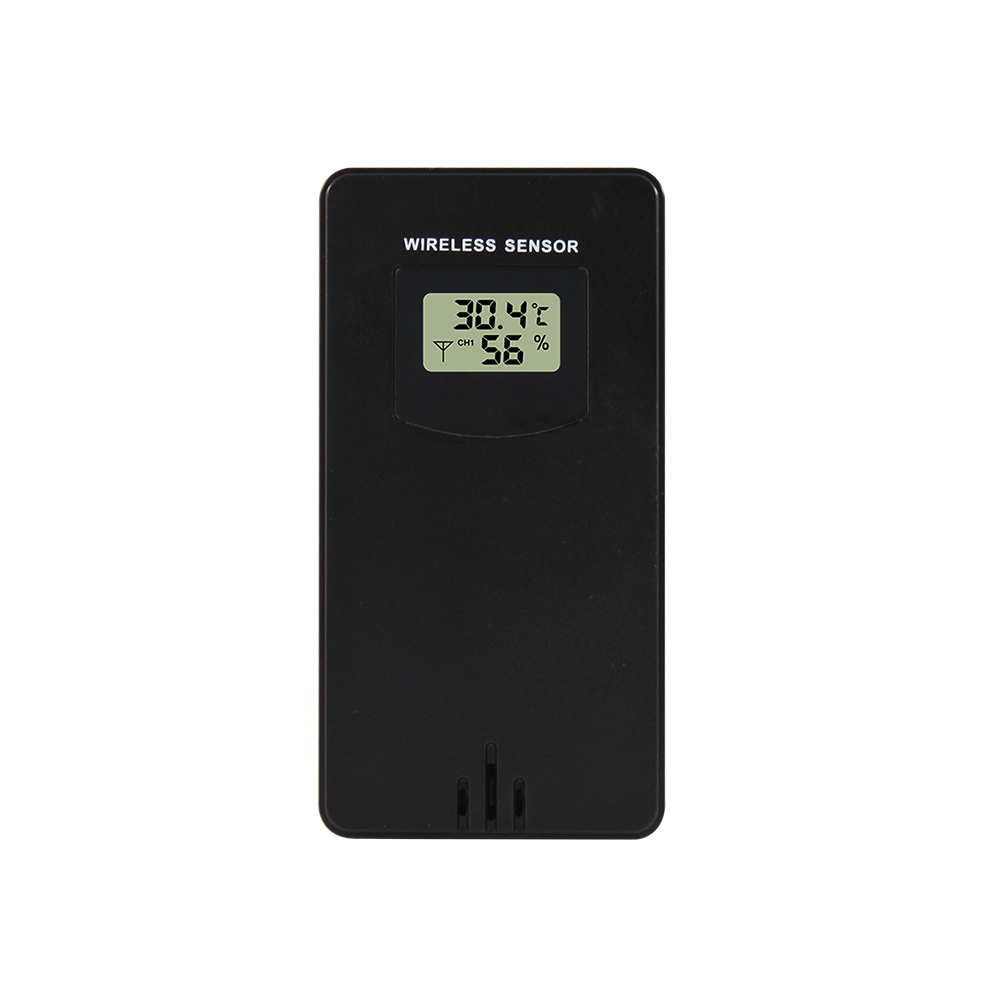 Kabelloser Temperatur- Und Feuchtigkeitssensor, Hygrometer, Elektronisches Digitalthermometer, Geeignet Für Den Innen- Und Außenbereich