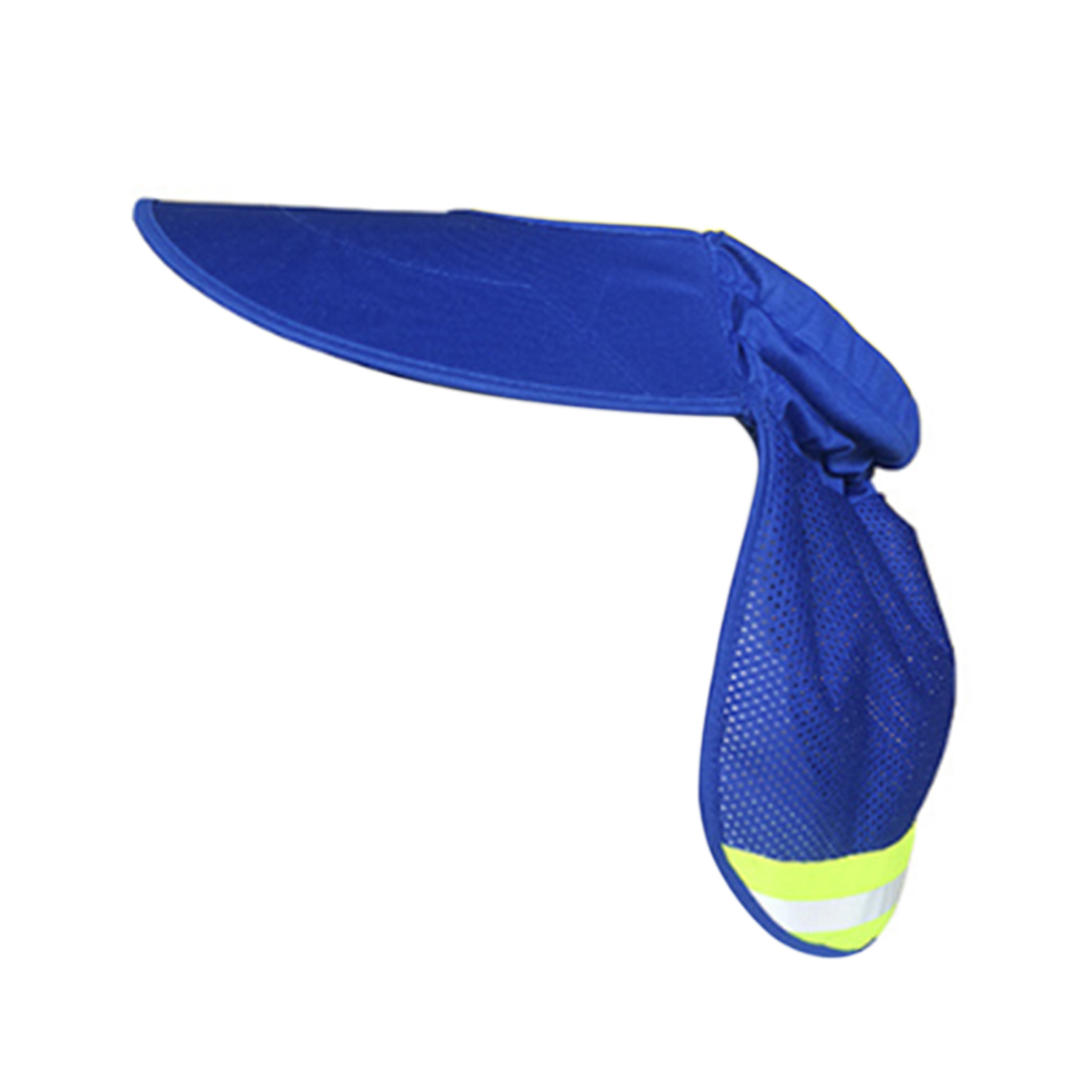 Klappbare Sonnenblende In Entenschnabelform, Geeignet Zur Verwendung Mit Einem Schutzhelm. Gut Sichtbares, Fluoreszierendes Reflektordach.