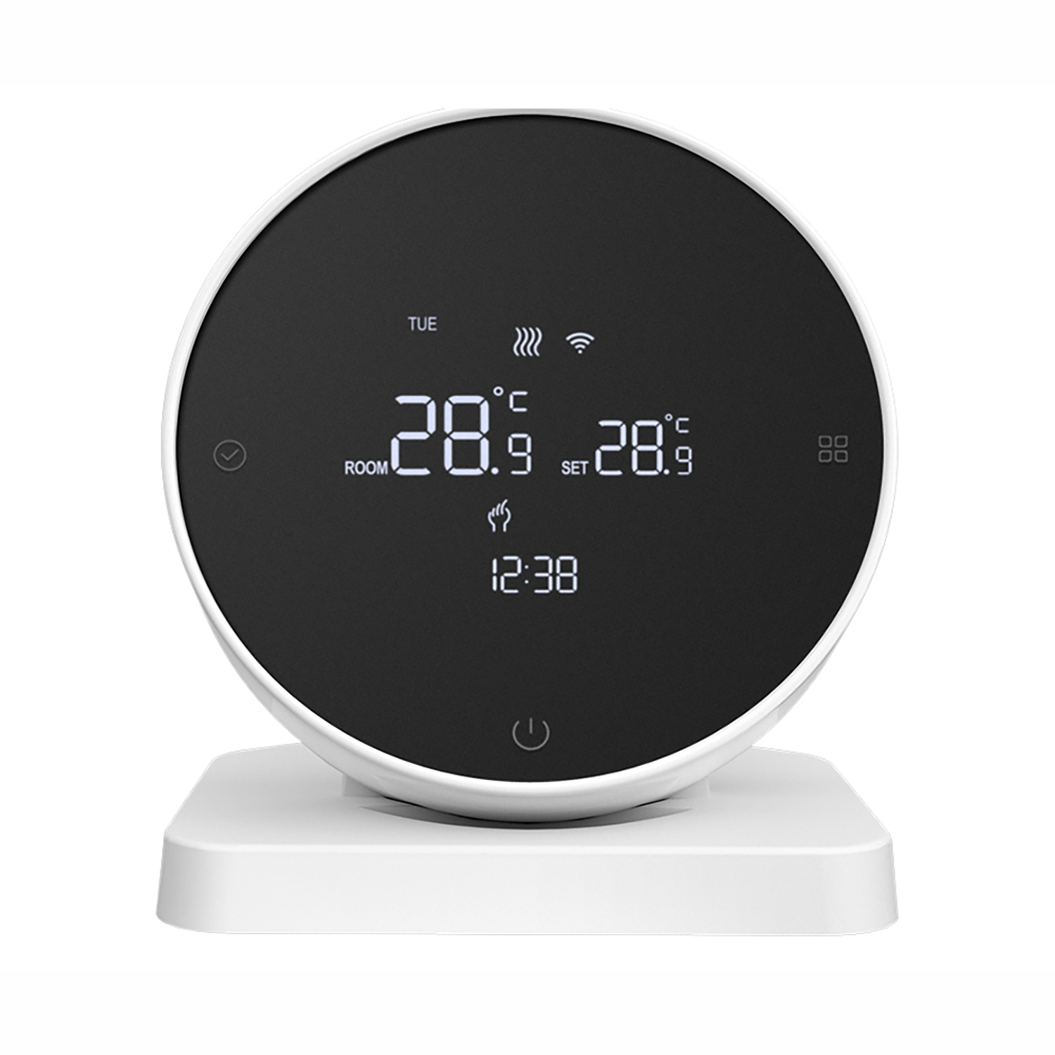 Tuya Rf433 Intelligenter Temperaturregler Mit Wlan-digitalanzeige, Multifunktionsthermostat