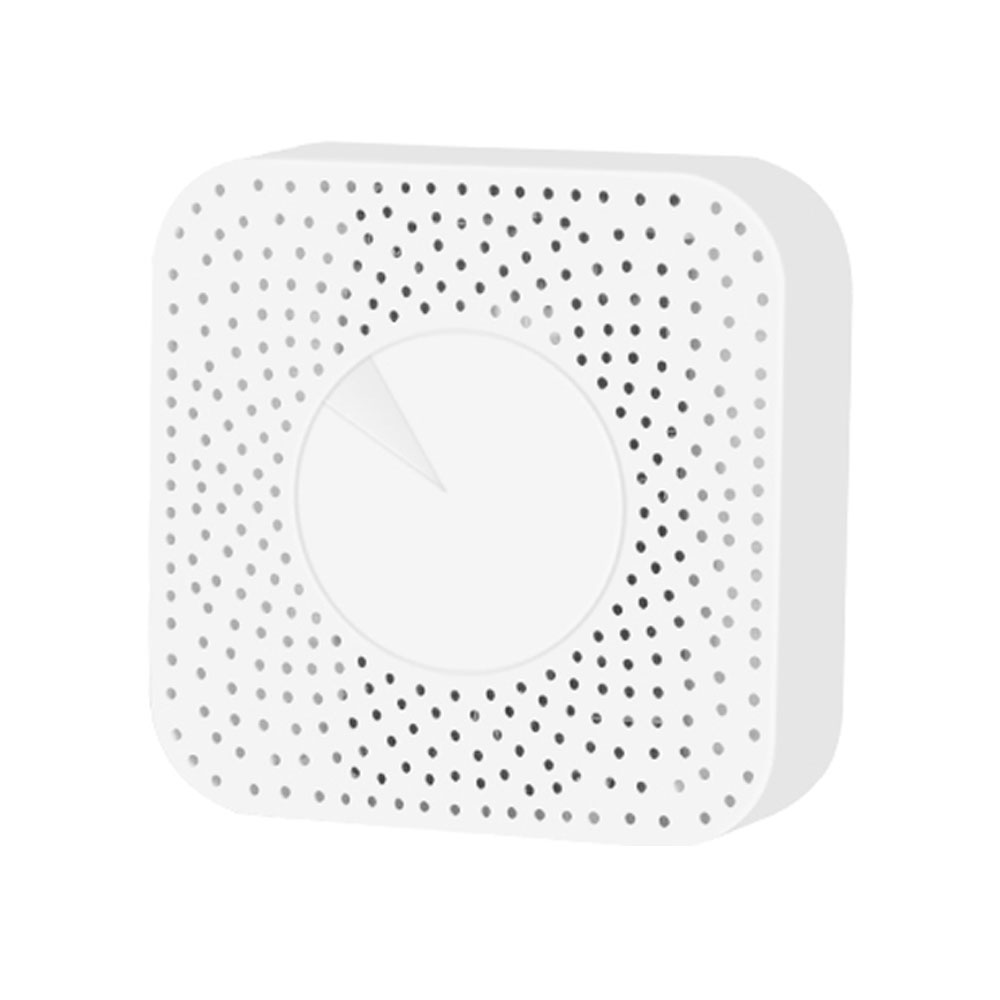 Tuya Wlan-luftreiniger, 6-in-1-luftqualitätsmonitor, Misst Feinstaub (pm2,5), Formaldehyd, Voc, Co2, Temperatur Und Luftfeuchtigkeit