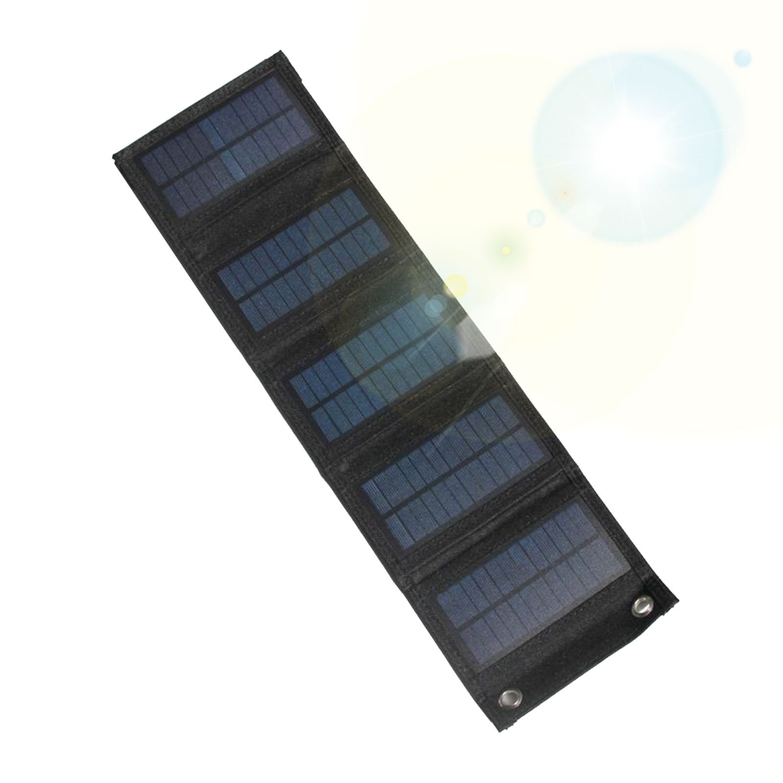 Faltbares 7,5-w-5-v-solarladegerät Mit Usb-anschluss, Tragbar, Wasserdicht Und Kompakt. Solarladegerät Für Smartphones, Tablets, Laptops Und Andere Mobiltelefone. Ideal Für Camping, Wandern Und Reisen