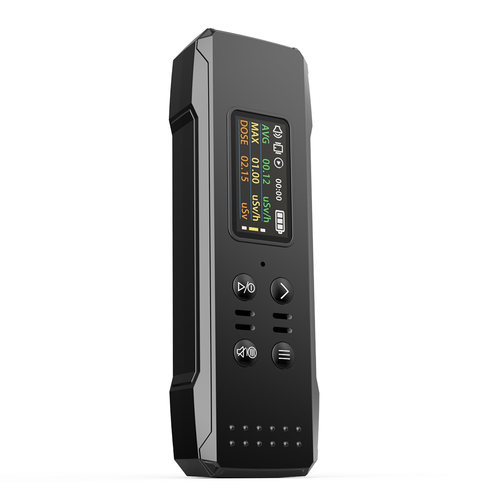 Tragbarer Geigerzähler 0,01 Μsv/h, Detektor Für Nukleare Strahlung, Gamma-beta-x-dosimeter, 0,96-zoll-tft-bildschirm, Dreifach