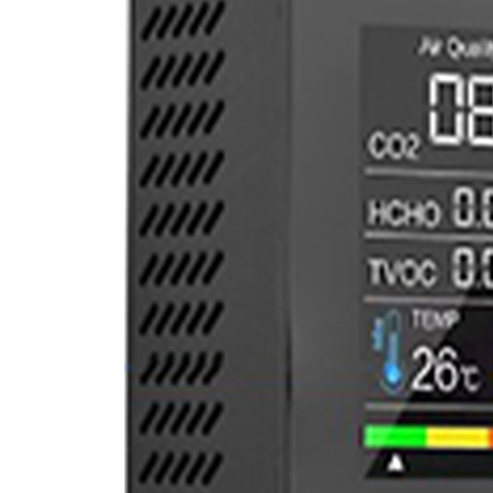 Tragbarer Formaldehyd- Und Co2-detektor, Raumluftanalysator, Pm2,5-monitor, Feuchtigkeits- Und Temperaturmonitor Für Zuhause Und Büro