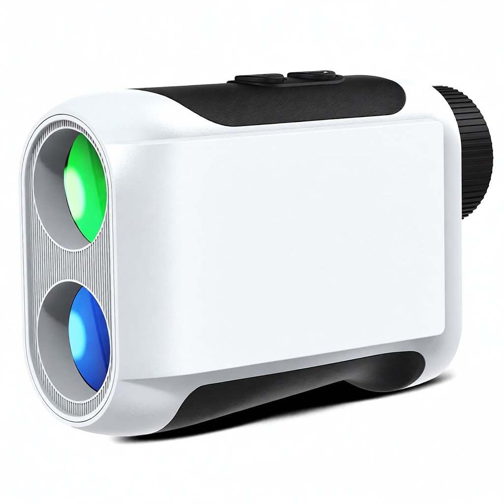 Tragbarer Golf-entfernungsmesser 1500 M, Genauigkeit ±0,5 M, Mit Touchscreen Und Neigungsfunktion, Usb-aufladbar Für Golf