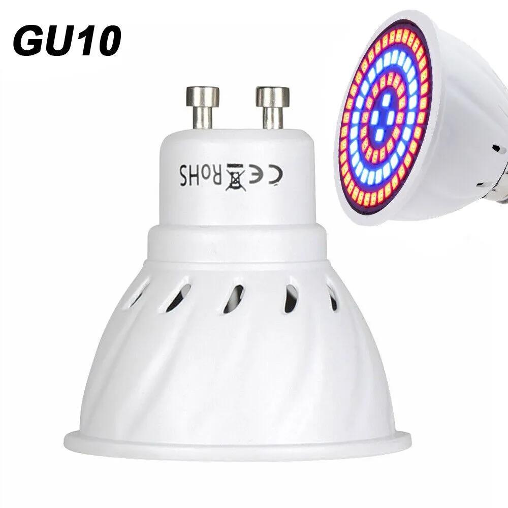 7w Rot-blaue Gu10 Led-pflanzenwachstumslampe Für Den Indoor-gewächshausanbau - Hohe Thermische Leistung