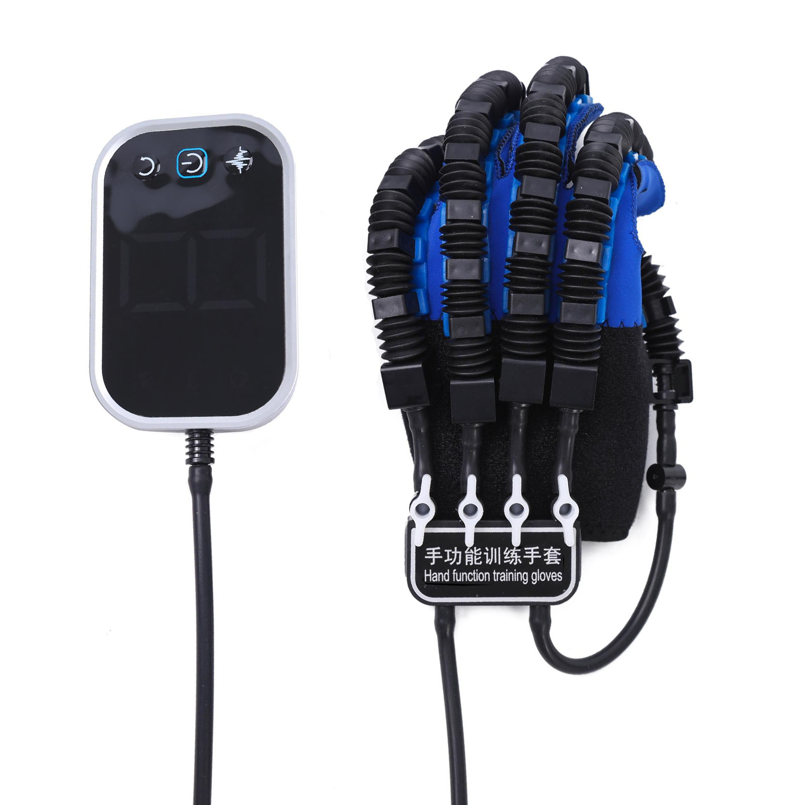 Robotergestützter Rehabilitationshandschuh, 9 Leistungsstufen, Für Die Linke Hand, Rehabilitationsgerät Nach Schlaganfall Xl