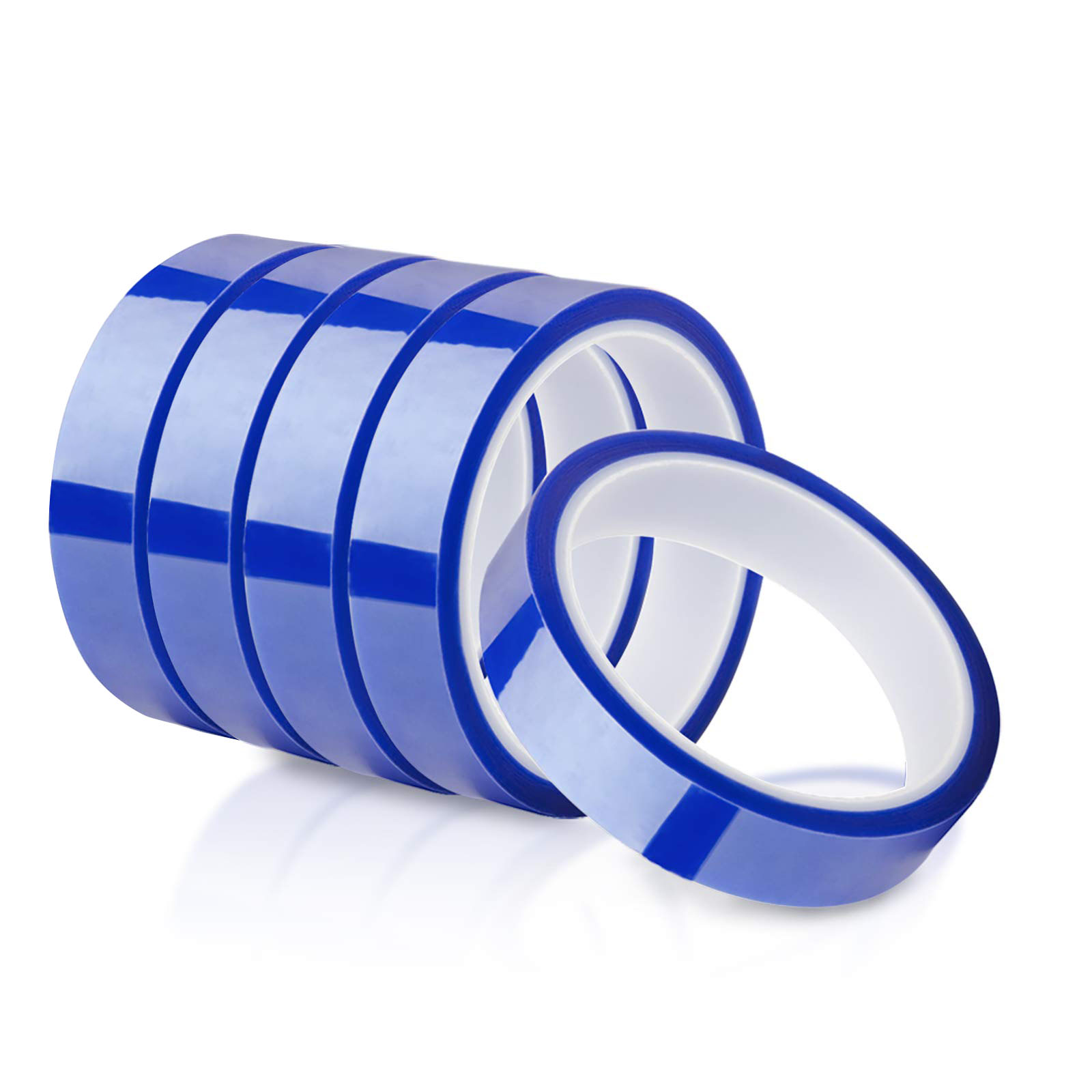 5 Rollen Thermotransferband Für Sublimation, Neuwertig, 2 Cm X 33 M, Hitzebeständig Bis 250 °c (480 °f)