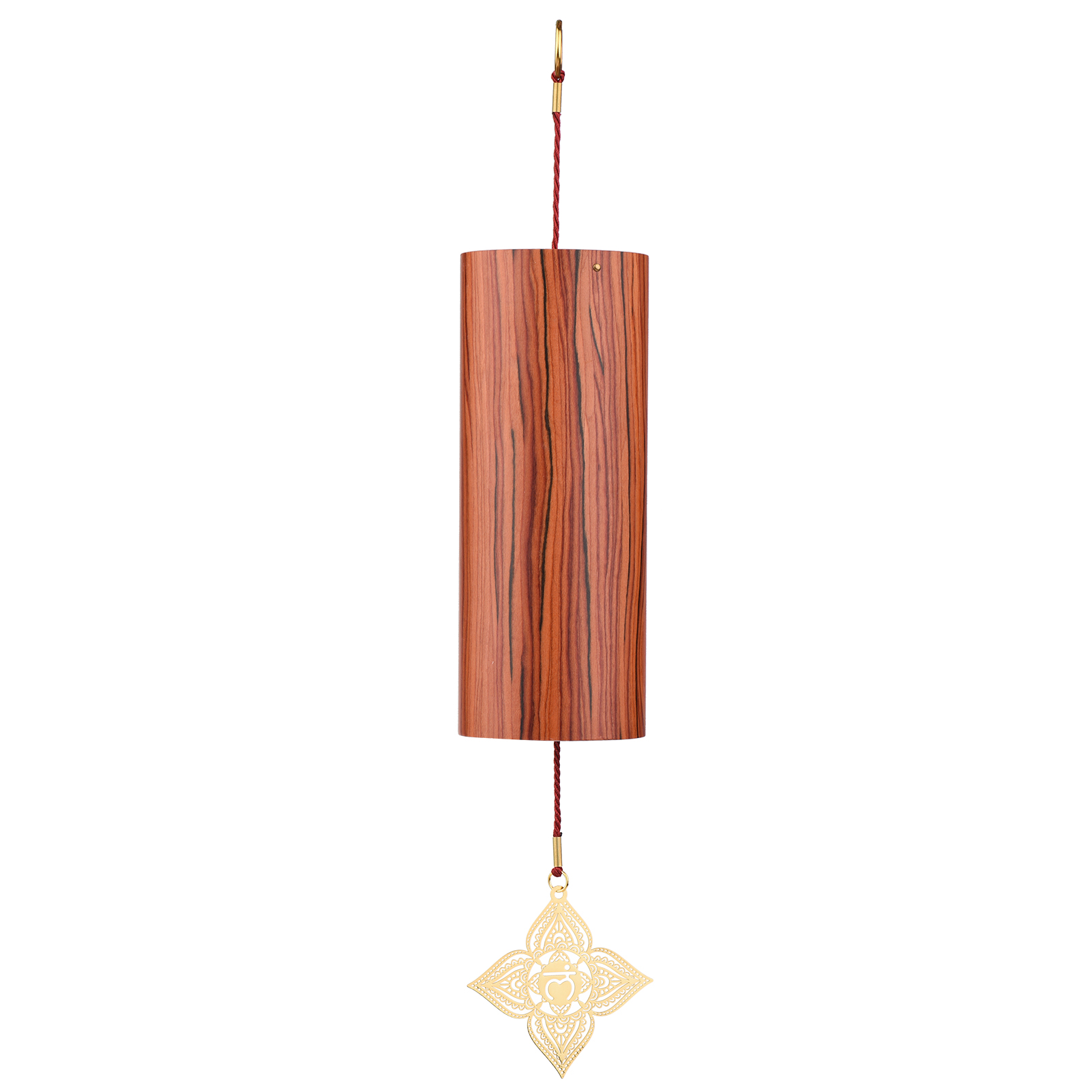 Retro-chakra-seil-windspiel Für Meditation Und Heilung, Chakra-windspiel Aus Bambuswurzeln