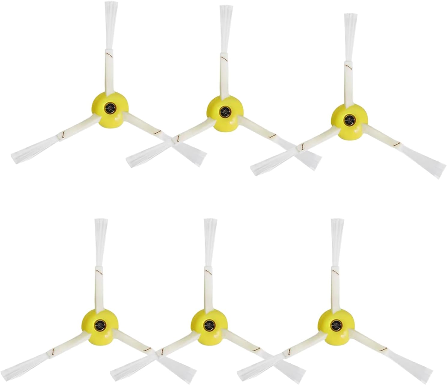 Seitenbürste Kompatibel Mit Roomba 500, 600 Und 700, Set Mit 6 Ersatzbürsten Für Saugroboter, Für Hartböden Und