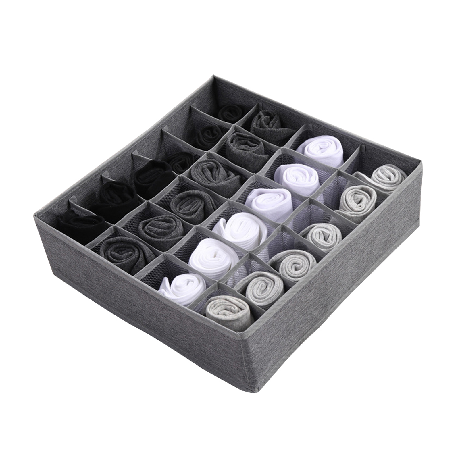 Faltbare Aufbewahrungsbox Für Unterwäsche, Für Den Heimgebrauch, Aus Oxford-gewebe, Mit Schubladeneinteilung, Für Bhs Und Socken.