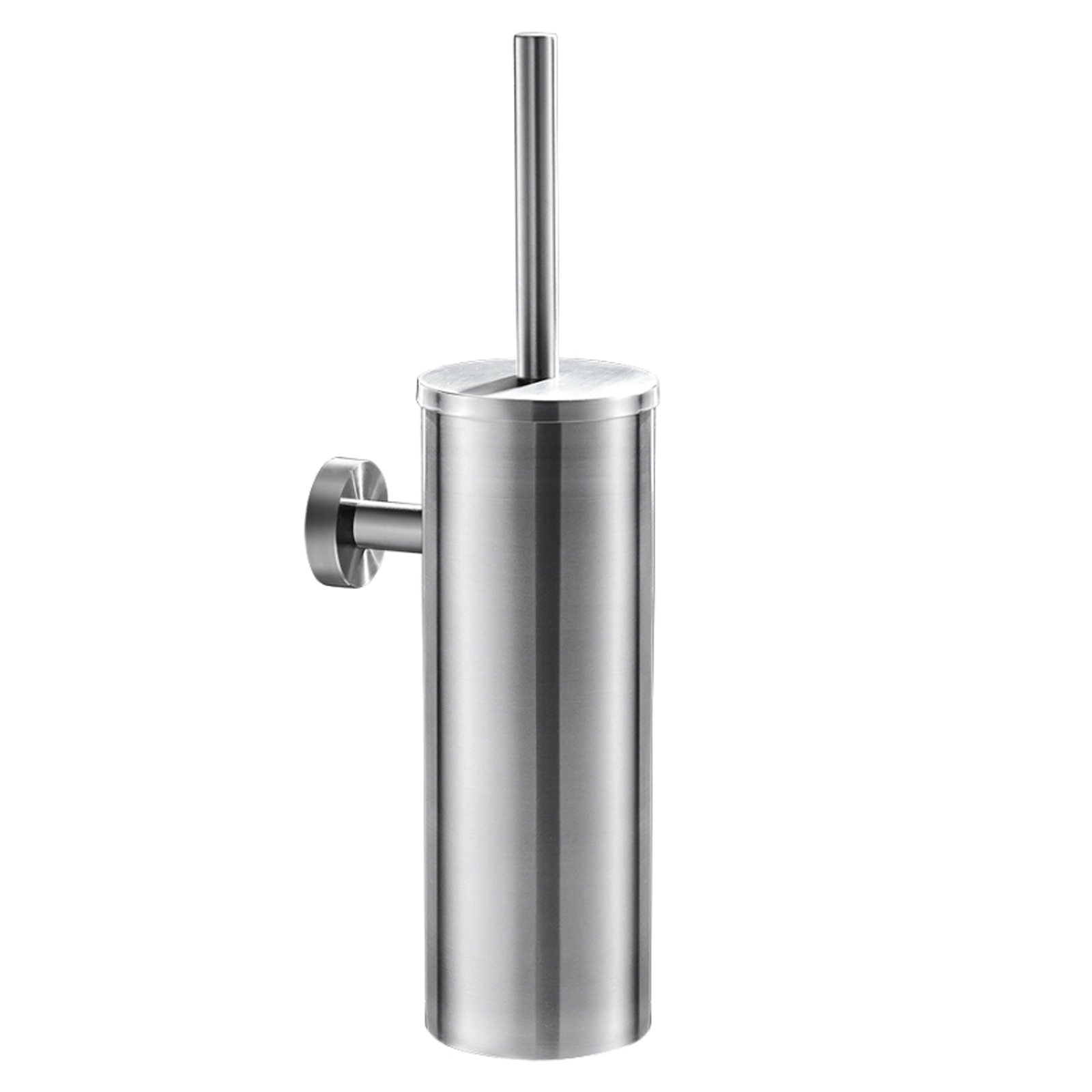 Wandmontierte Wc-bürste Aus Edelstahl Mit Halterung, Geruchsabweisend Für Kleine Badezimmer