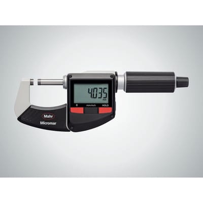 Bügelmessschraube Micromar 40 ER IP40 0-25mm digital Spindel-Ø6,5mm