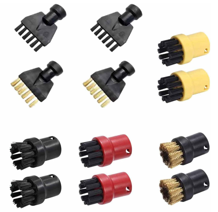 Ersatzpads, Stoffbezüge Und Nylon-messingbürsten Für Sc1/sc2/sc4/sc5 Dampfmopps, In Verschiedenen Farben.