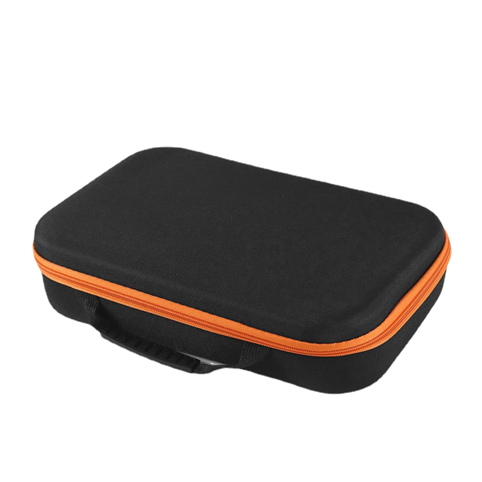 Werkzeugkasten, Rechteckige Werkzeugtasche Mit Orangefarbenem Rand Und Reißverschlussgriff, 33 X 22,5 X 9 Cm