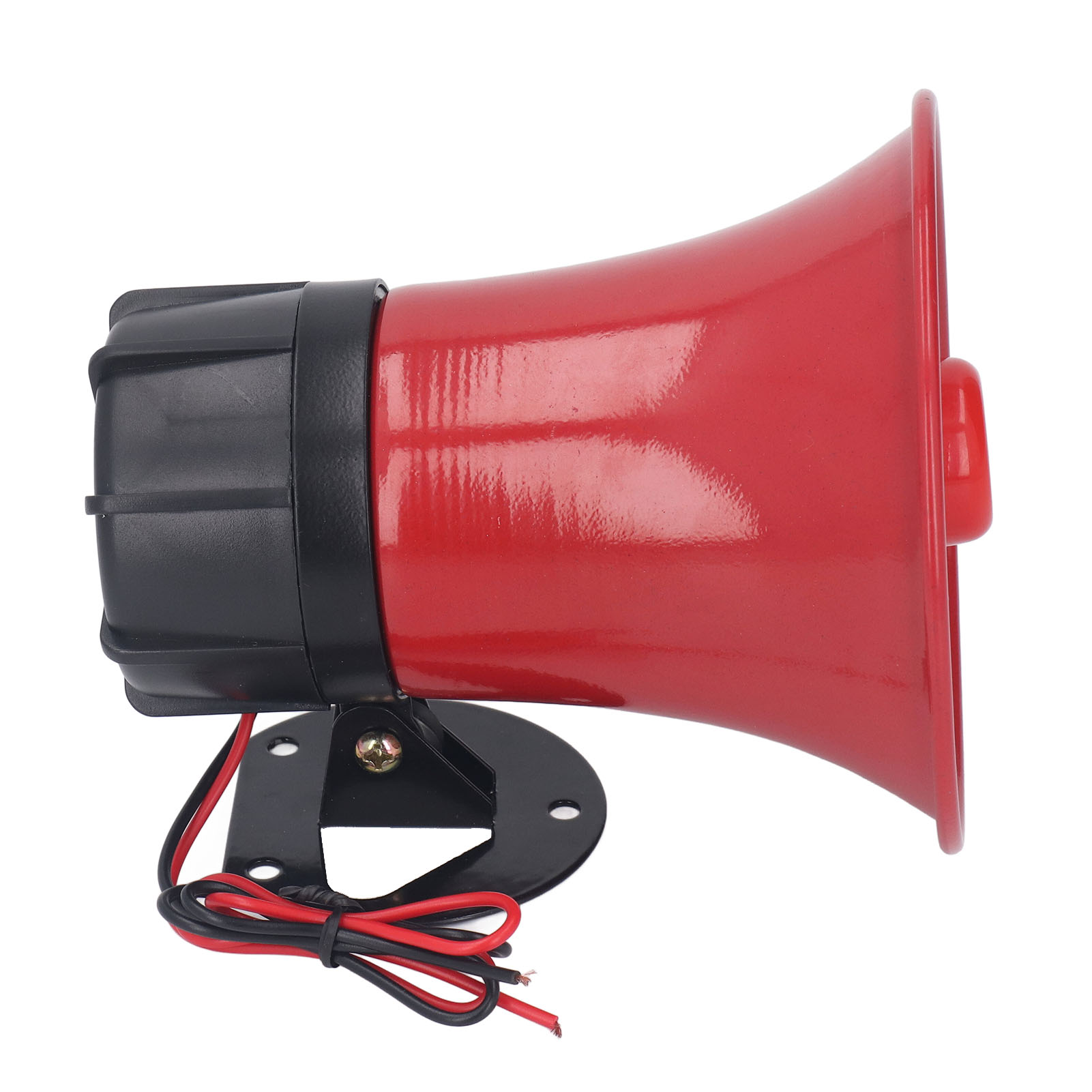 Industrielle Sicherheitsalarmsirene (120 Db, 30 W), Akustischer Notfallalarm, Abs-gehäuse, Für Den Außenbereich, 12-v-gleichstromversorgung