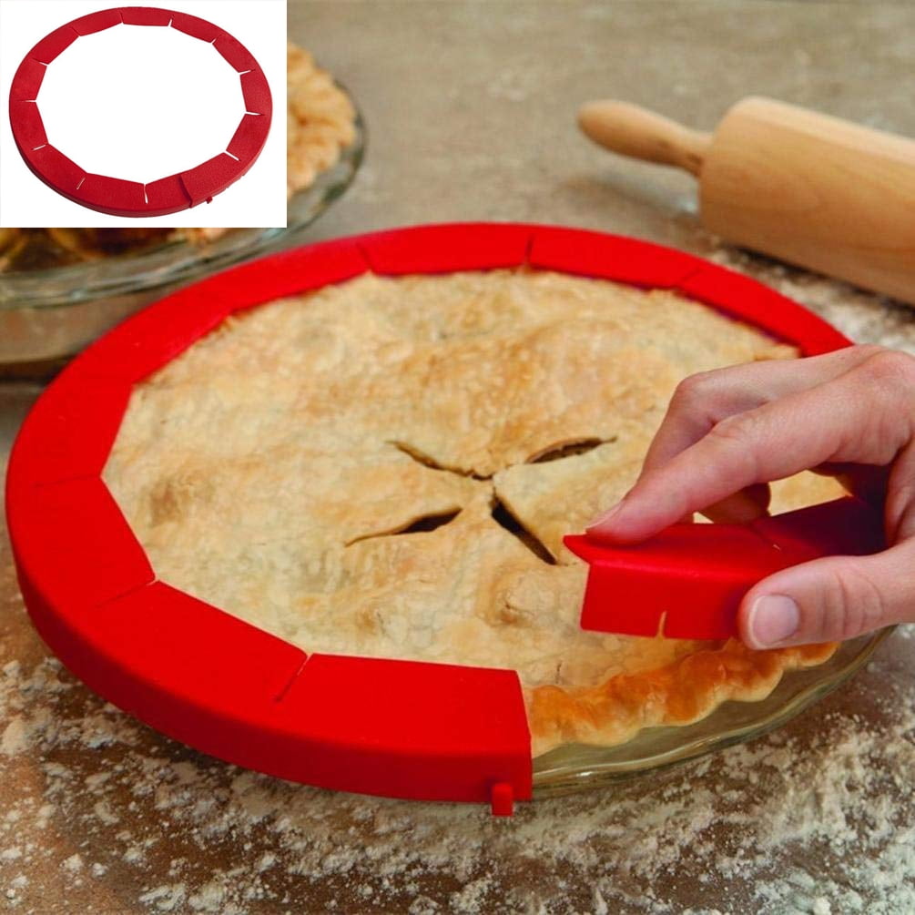 Wiederverwendbarer Pizzaschutz Aus Lebensmittelechtem Silikon, Verstellbar Für Verschiedene Geschirrarten, Hitzebeständig, Mit Deckel