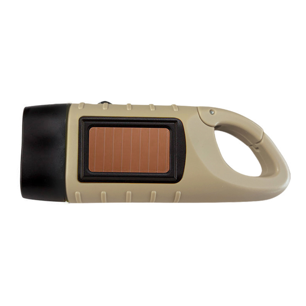 Wiederaufladbare Taschenlampe, 86 G, Abs, Handkurbel, 3,7 V, 40 Mah, Für Camping, Wandern, Notfälle