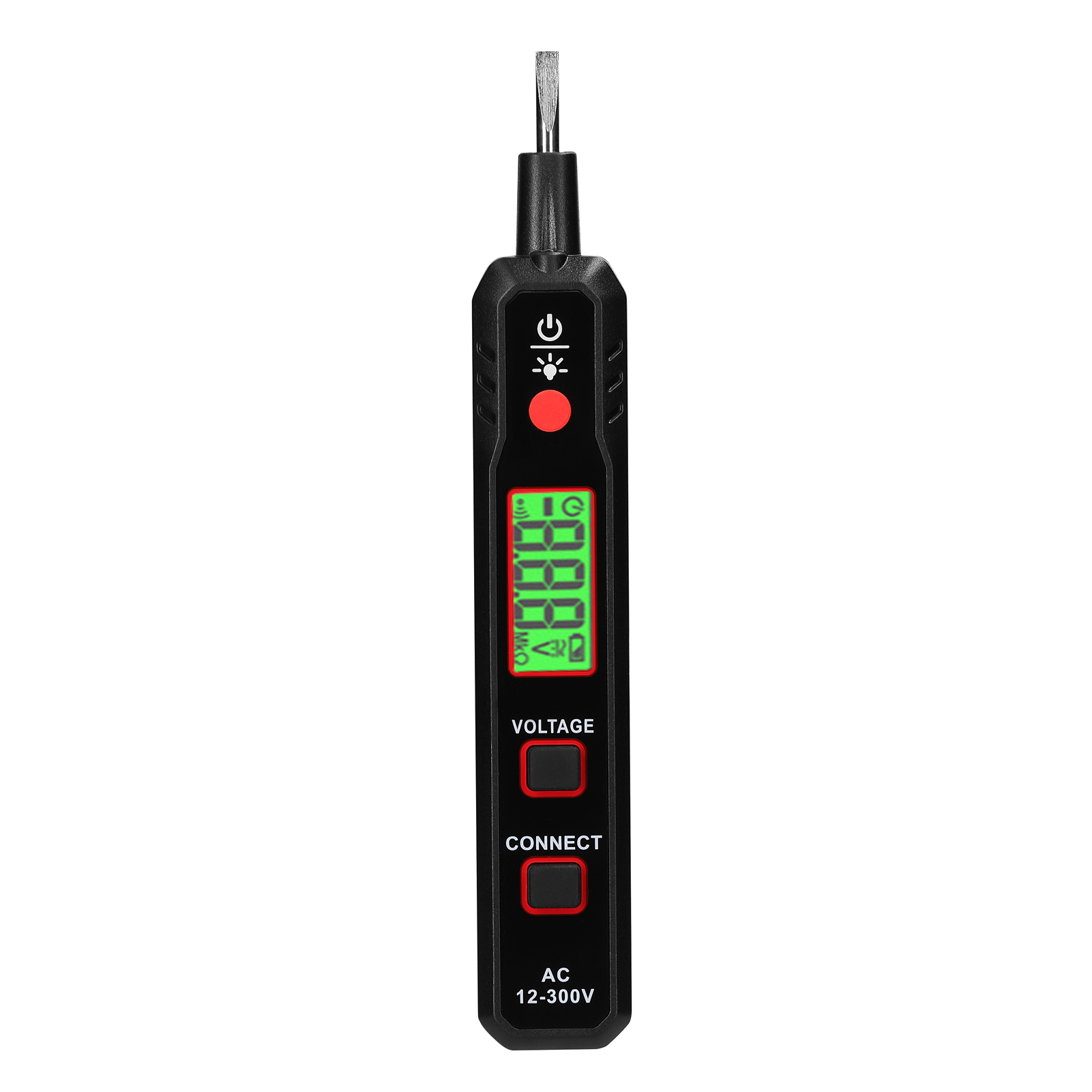 Berührungsloser Spannungsprüfer 12v-300v Mit Lcd-bildschirm, Kabelbruchdetektor Für Elektriker