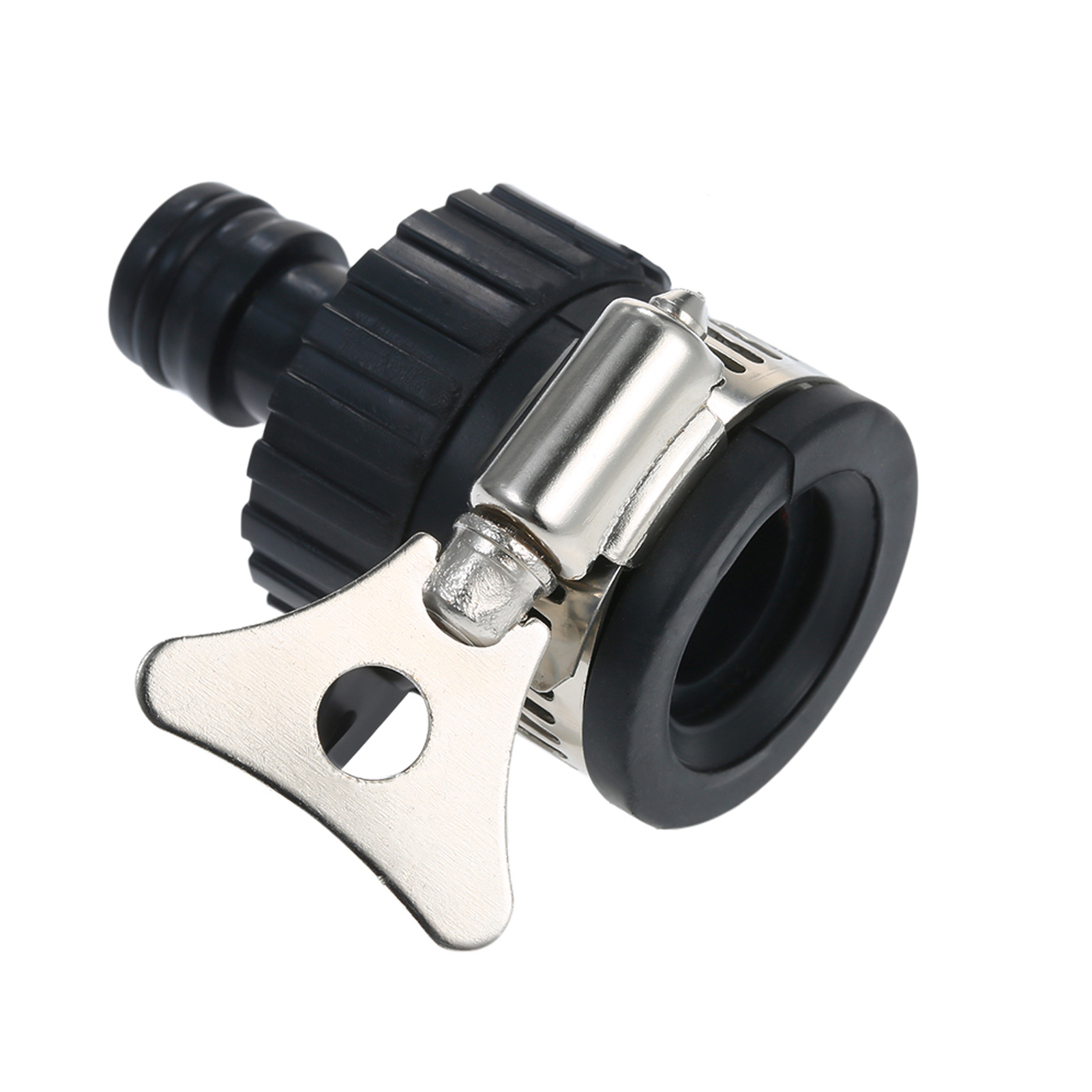 Universeller 20-mm-wasserhahnanschluss Aus Abs-metall, Schlauchverbinder, Schnellverschluss, Auslaufsicherer Adapter Für Garten- Und Autobewässerung
