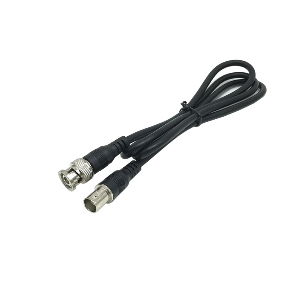 Bnc-stecker-auf-buchse-adapterkabel Für Überwachungskameras, Koaxial-verlängerungskabel, Kamerazubehör, 1 M