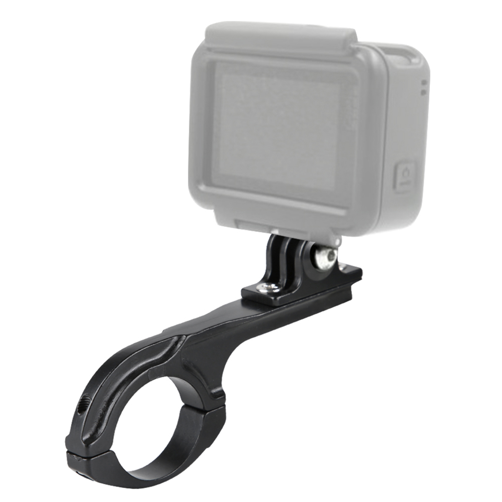 Q-förmige Lenkerhalterung Aus Aluminiumlegierung Für Gopro 3/4/5/6/7 (schwarz)