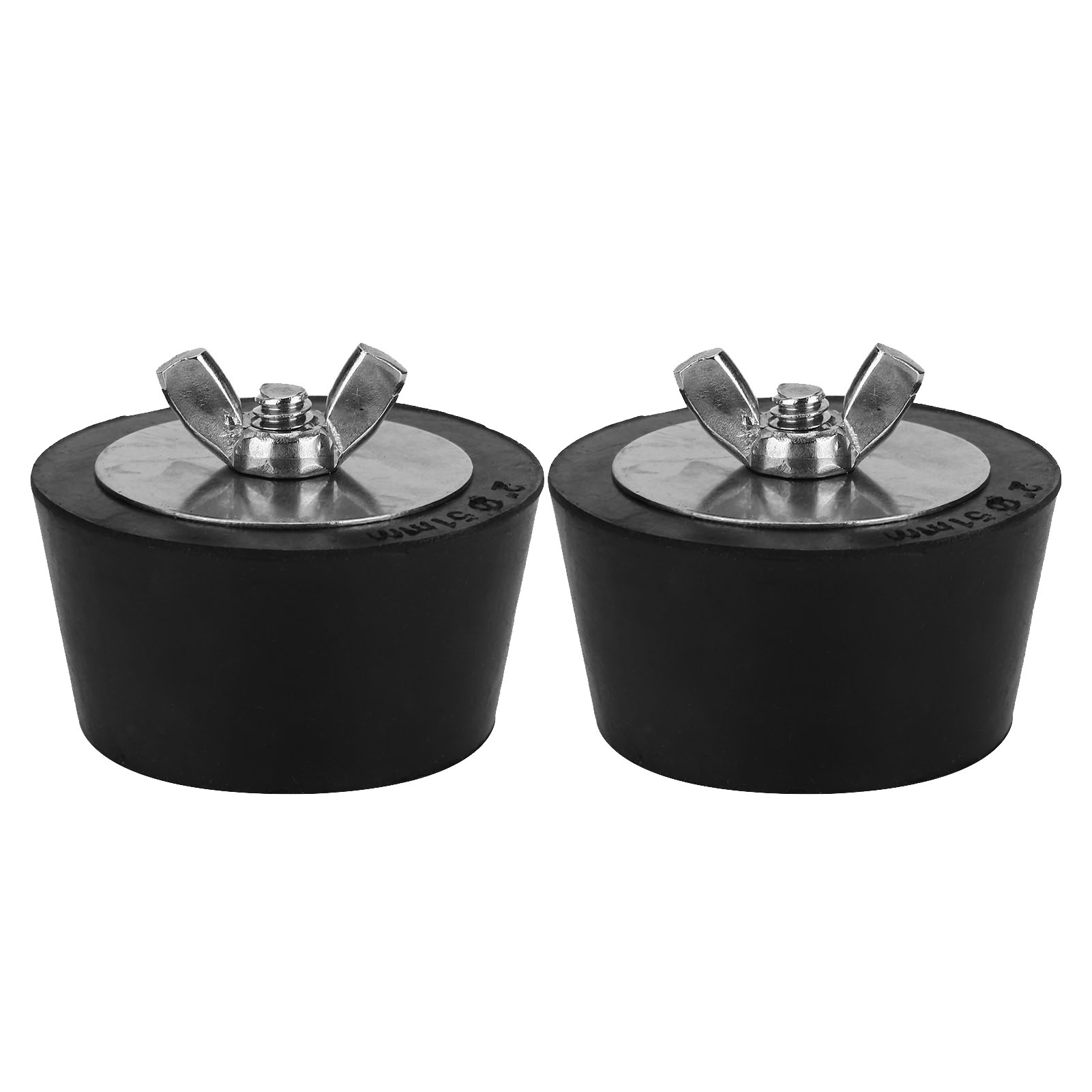 Set Mit 2 X 2-zoll-gummi-winterverschlussstopfen Für Pool- Und Spa-rohrleitungen