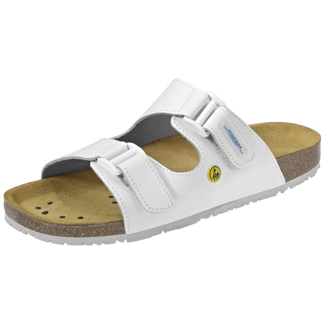 Berufssandale Nature 4080, OB FO SRC ESD, weiß, Größe 34