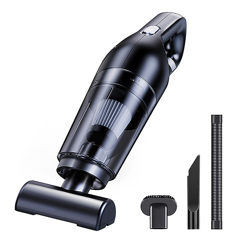 Akku-staubsauger, 120 W, 10.000 Pa, Kompakt, 0,5 L, 30 Minuten Laufzeit, Tragbar Für Auto, Haushalt, Sofa