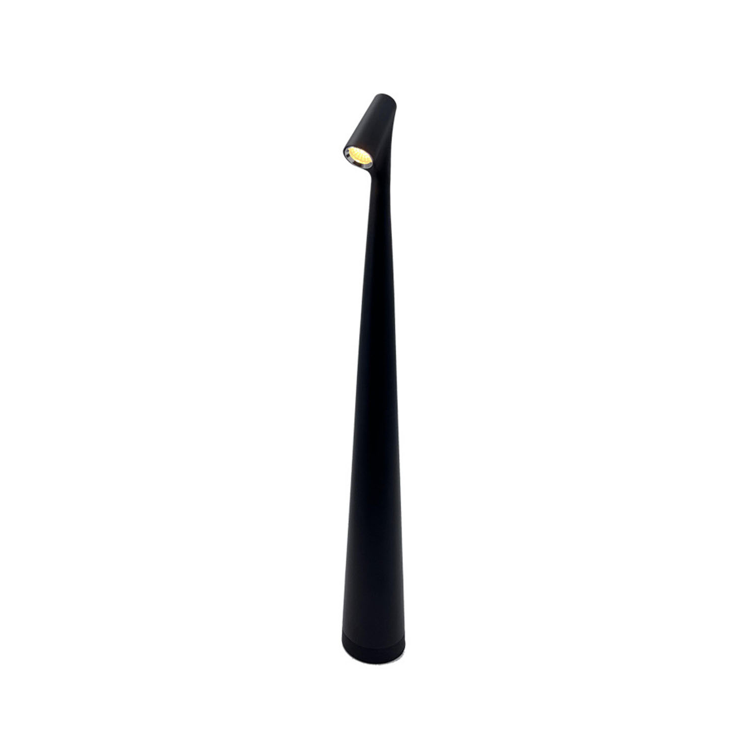 Led-leselampe, Nachtlicht, Kreativ Und Schlicht, Einzeilige Schreibtischlampe (klein, Schwarz)