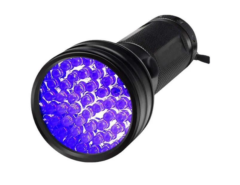 Uv-taschenlampe Mit 51 Leds Und Schwarzlichtsensor