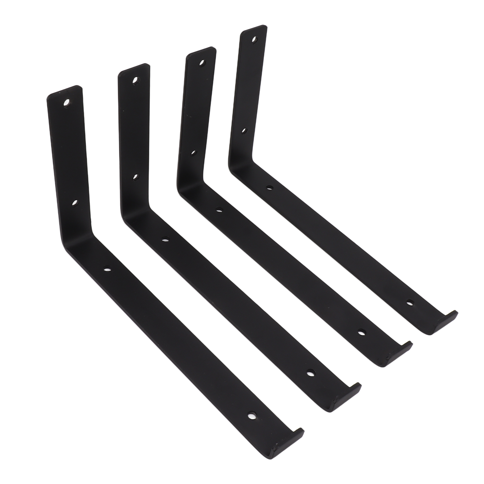 7,9 Zoll (ca. 20 Cm) Lange, Verstärkte Wandregalhalterungen Aus Metall, 4er-set Inklusive Schrauben Und Dübeln Für Werkstatt, Garage Und Küche