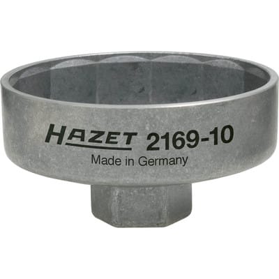 Ölfilter-Schlüssel 2169-10, 3/8" für Außen-14-kant 74,4mm Mazda