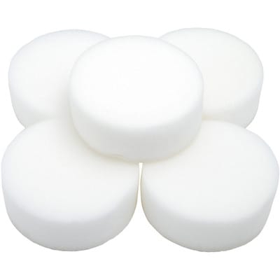 Kunststoff-Pads weiß 9033-9-03/5