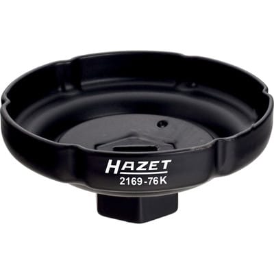 Ölfilter-Schlüssel 2169-76K, 1/2" 1/2" für Rillenprofil 76mm BMW R1200 / Smart