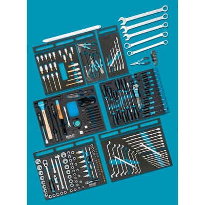 Standard-Sortiment für AUDI 0-2500-163/214, 214-teilig